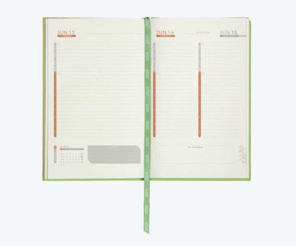 Agenda Diaria Terra 2025 Verde