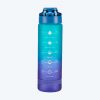 Cilindro plástico Azul 1000 ml