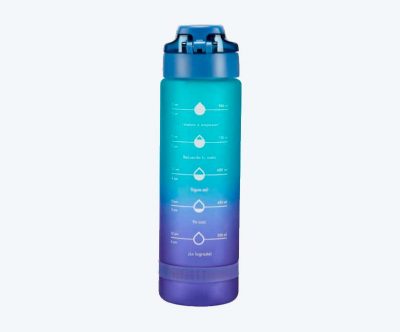 Cilindro plástico Azul 1000 ml
