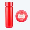 Cilindro plástico Rojo 1000 ml
