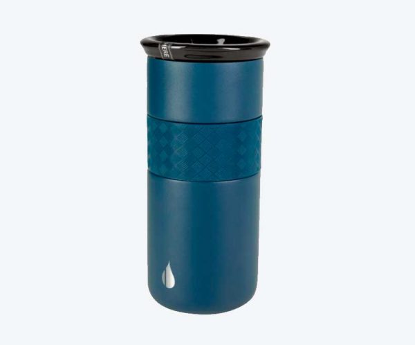 Termo Metálico Azul